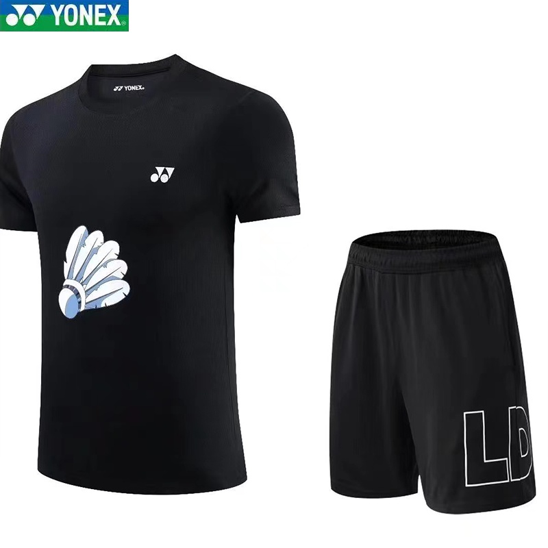 Bộ Quần Áo Tập Cầu Lông Yonex Tay Ngắn Thời Trang Cho Nam Và Nữ 6237