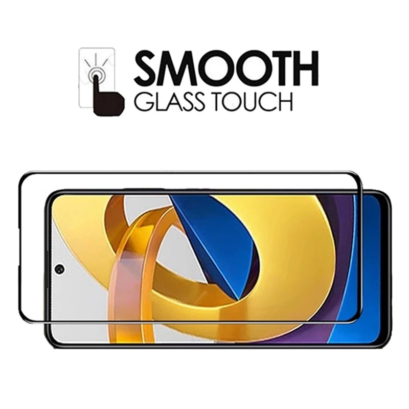 Kính cường lực 2 trong 1 bảo vệ ống kính máy ảnh cho Xiaomi Poco M4 Pro M3Pro Xiomi Poco M4 M3 X3 Pro