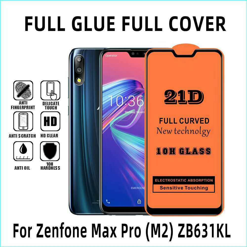 Kính Cường Lực Bảo Vệ Toàn Màn Hình 21d Cho Asus Zenfone ROG Phone 3 4 5 6 7 ZS661KL ZS670KS ZS671KS ZB555KL ZB570TL ZB631KL ZB633KL ZB634KL ZC554KL ZS630KL Max Plus Pro M1 M2 Ultimate