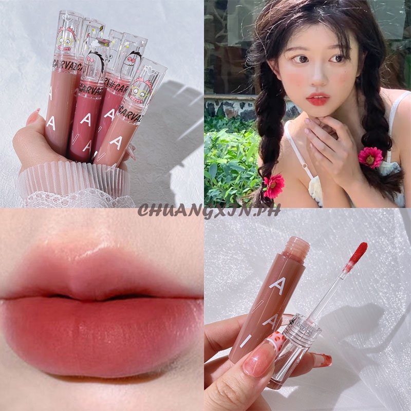 Son kem lì CARVAZI thiết kế hình quái vật nhỏ nhắn dễ thương