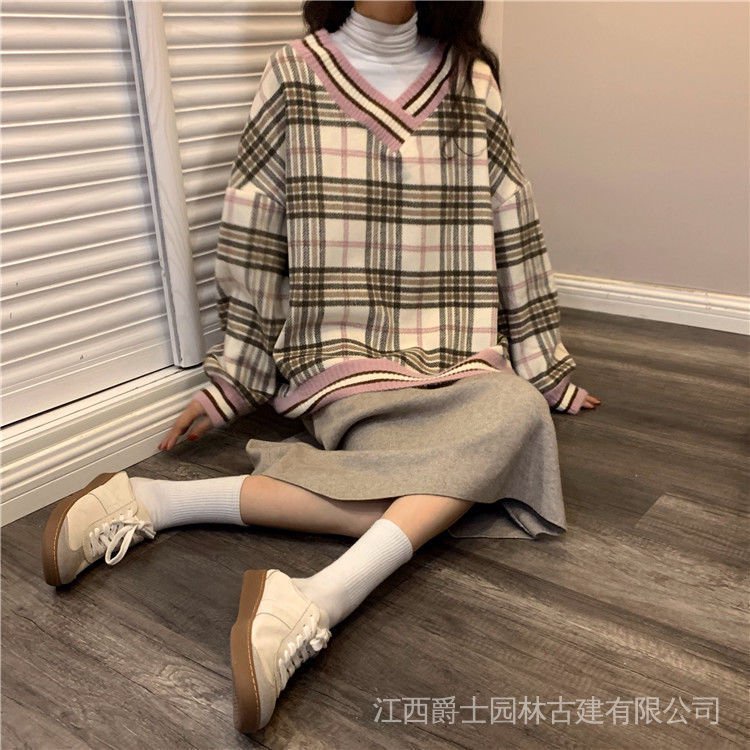 Áo sweater dài tay thiết kế mới thời trang mùa thu đông dành cho nữ