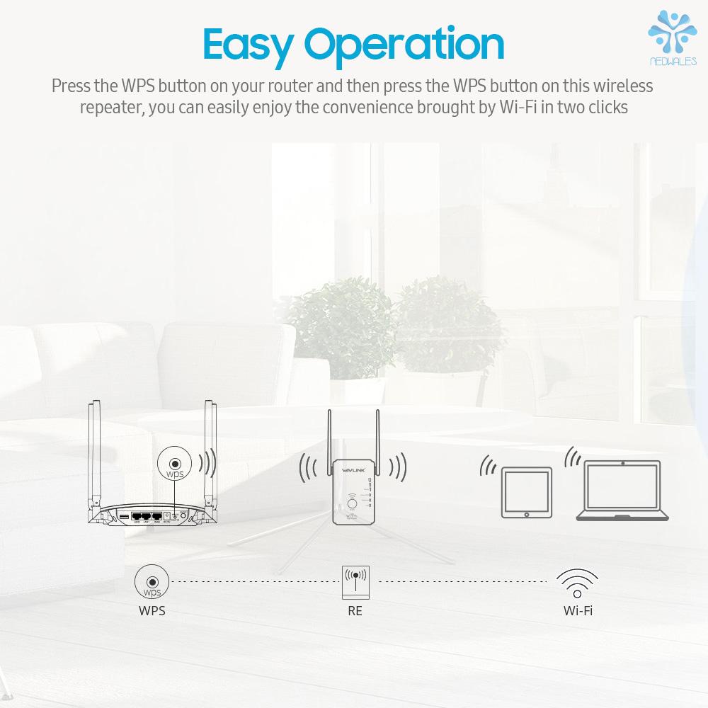 Bộ Khuếch Đại Tín Hiệu Wifi Wavlink 300mbps | BigBuy360 - bigbuy360.vn