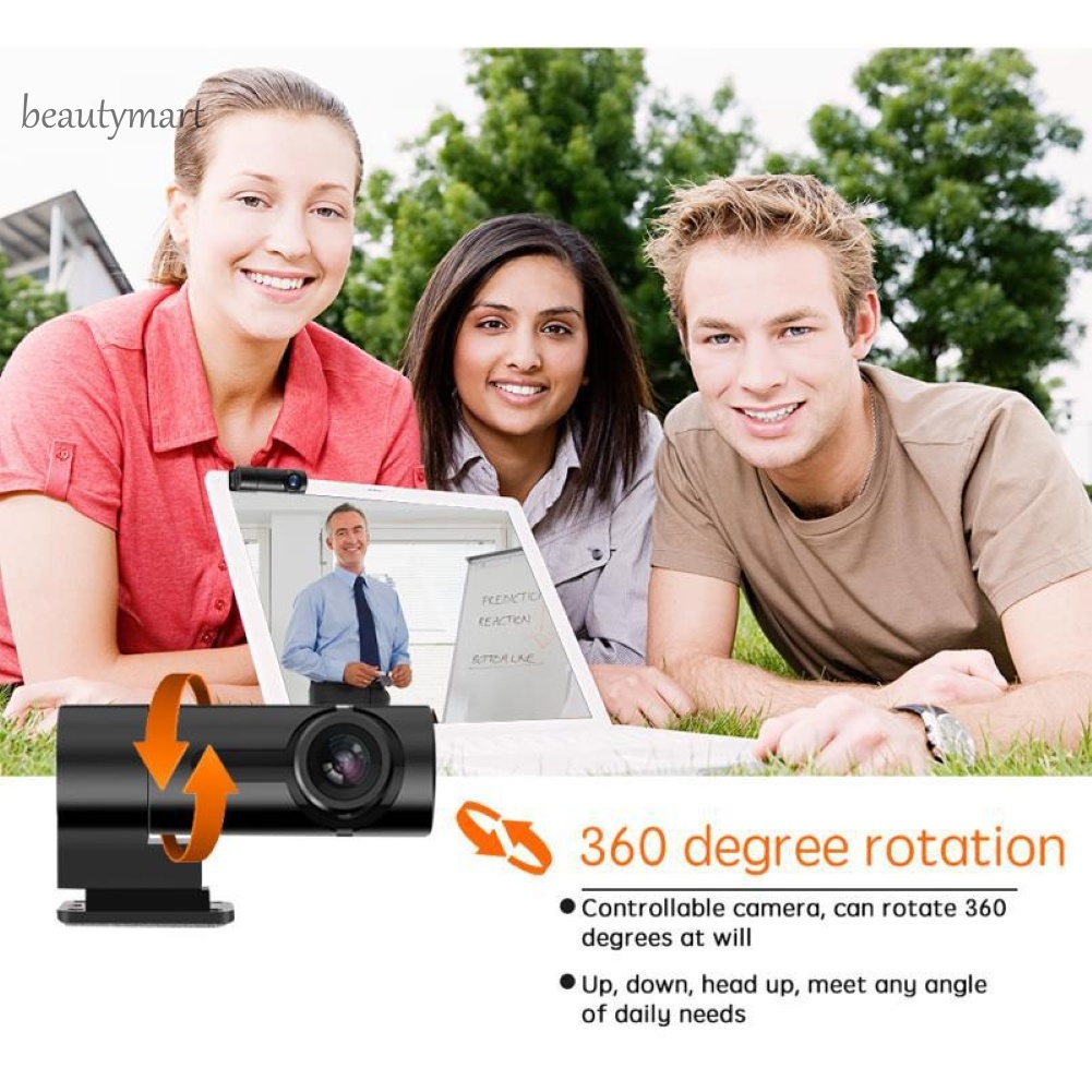 Webcam Usb Độ Phân Giải Cao 720p Dành Cho Laptop / Máy Tính Để Bàn | BigBuy360 - bigbuy360.vn