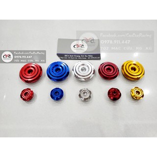 ốc mâm lửa nhôm v3 YAMAHA HONDA
