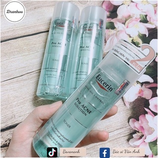 Nước cân bằng cho da nhờn mụn Eucerin 200ml