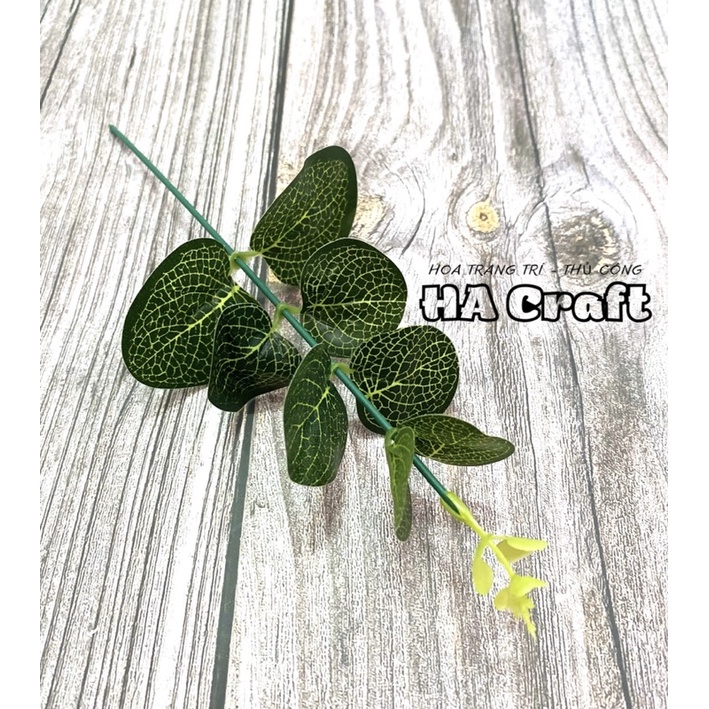 Cành lá táo rời, cắm điểm hoa lụa, hoa handmade, trang trí phòng