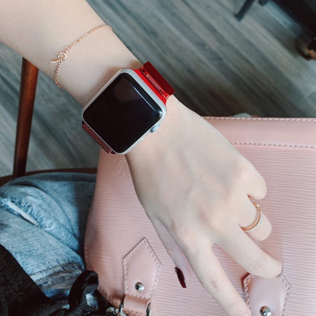 Dây đeo Thép Chống Gỉ cho  iWatch ( Milanese Loops)