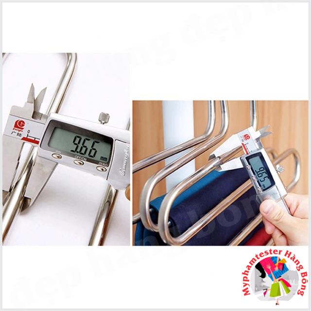 Móc Treo Mắc Quần Áo INOX 6 TẦNG Thông Minh