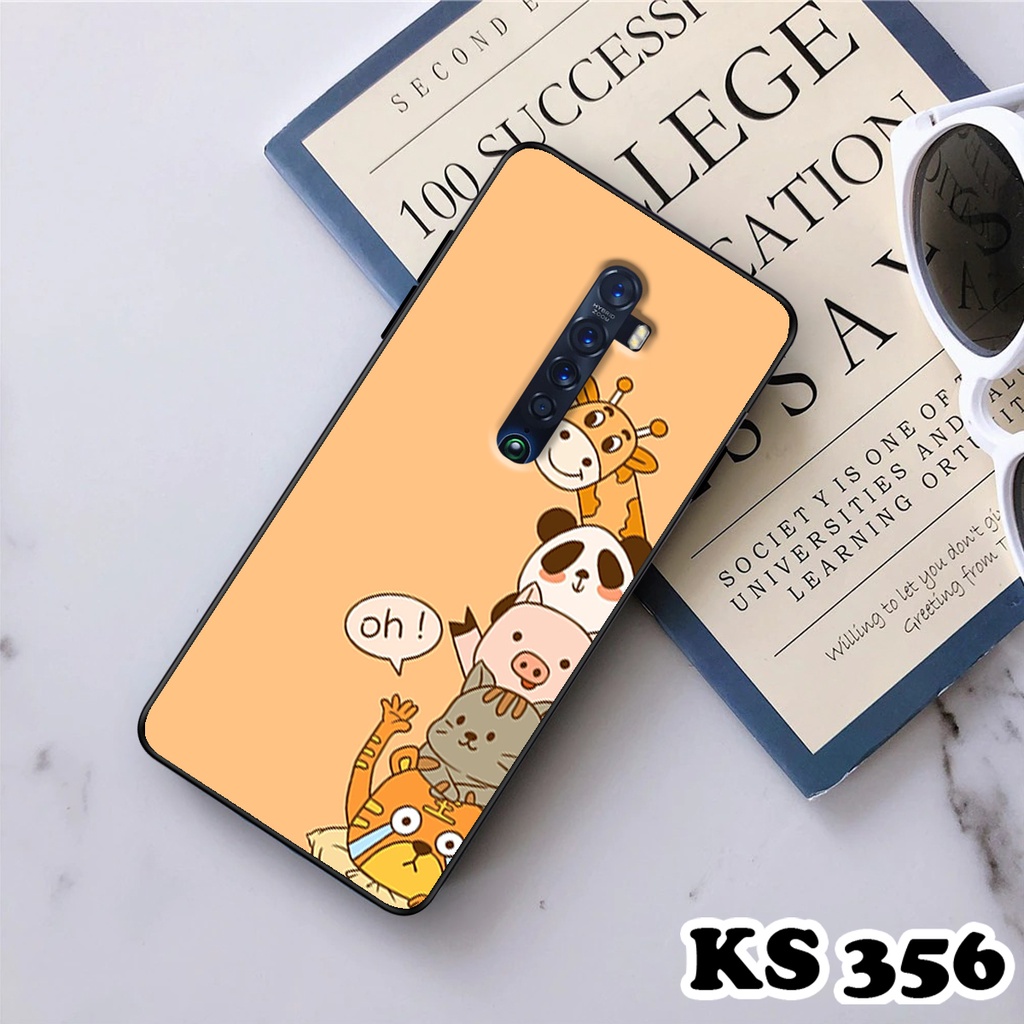 Ốp Lưng Oppo Reno 2 - Reno 2F - Reno 2Z - Ốp Oppo in hình Cat&amp;Bear đáng yêu - Chất liệu TPU siêu bền