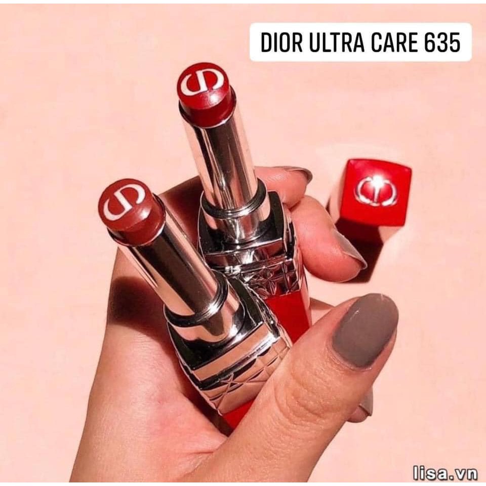 Son Dior Ultra Care 635 màu đỏ gạch