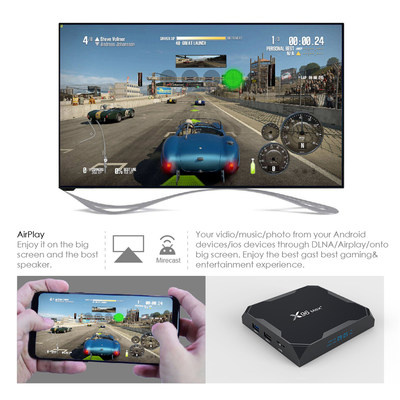 Android 9.0 Smart TV BOX X96 MAX Plus 4GB 64GB 32GB Amlogic