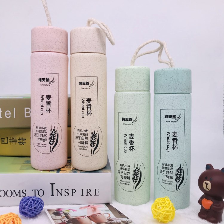 Bình đựng nước lõi thủy tinh, vỏ nhựa, mẫu mã độc đáo giữ nóng lạnh 6 đến 8 tiếng