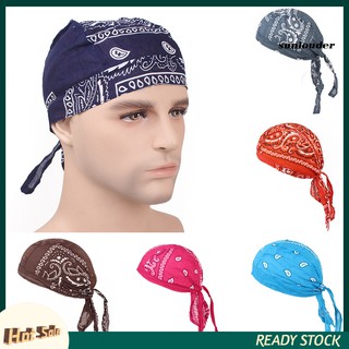 Khăn trùm đầu làm bằng cotton phong cách cướp biển