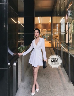ĐẦM CỔ VEST - BRA REN