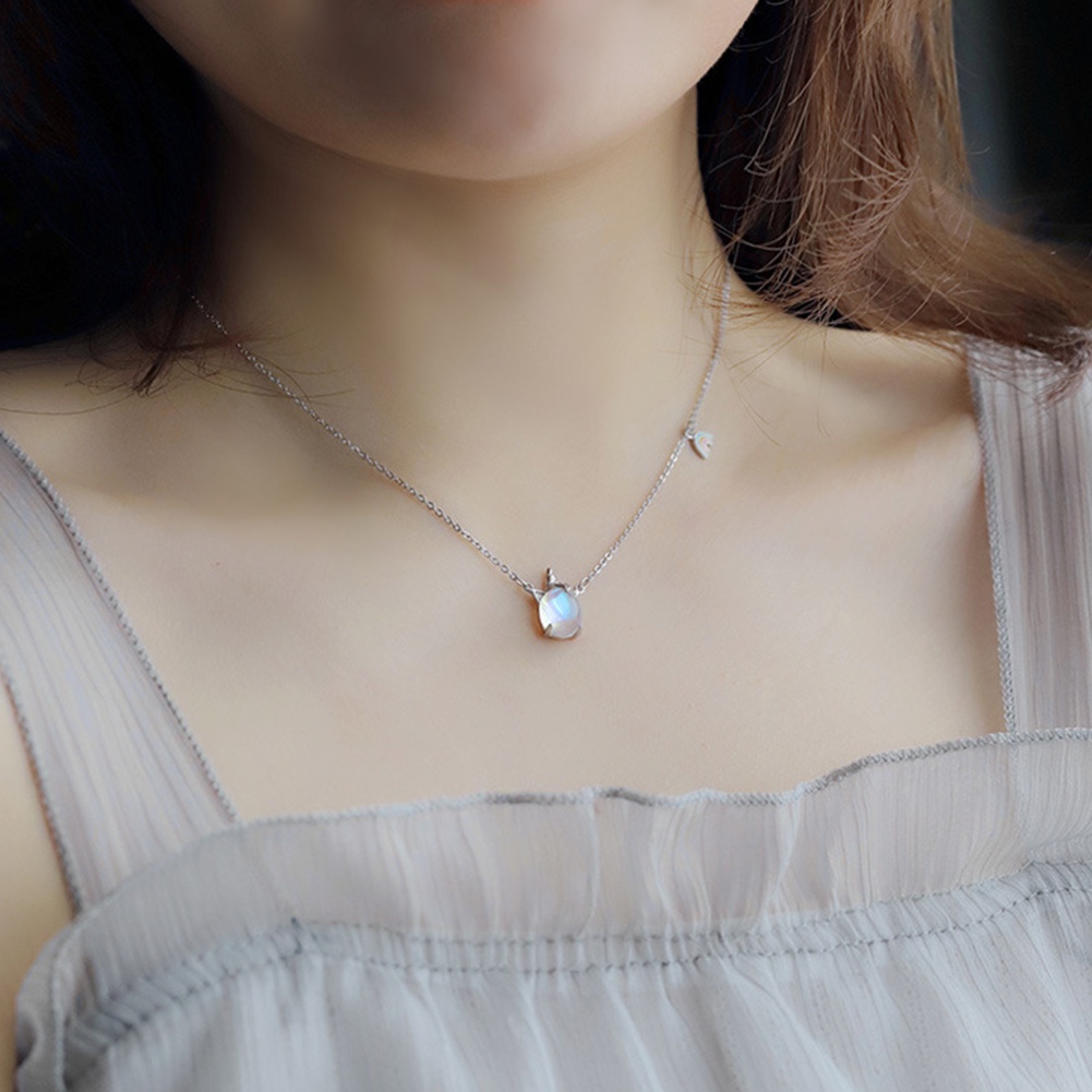 Dây Chuyền Hợp Kim Hình Ngựa Unicorn Đính Đá Xinh Xắn