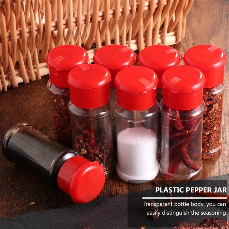Hũ đựng gia vị chống ẩm mốc làm từ nhựa pet thích hợp cho nhà bếp