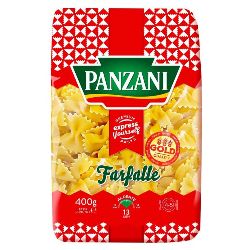 Nui nơ Panzani gói 400G