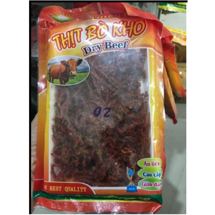 Khay 90G thịt bò khô Thiên Phúc ăn liền tiện lợi | BigBuy360 - bigbuy360.vn