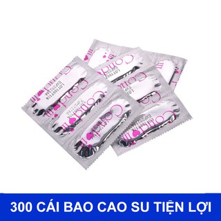 Bộ 300 cái bao cao su nhỏ gọn