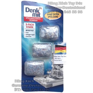 Viên bột Denkmit Spulmaschinen vệ sinh máy rửa chén bát - Xách Tay Đức
