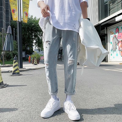 Quần Jeans Rách Gối Unisex Nam Nữ Siêu Hot- Cam Kết Sản Phẩm Y Hình - Bao đổi trả | WebRaoVat - webraovat.net.vn