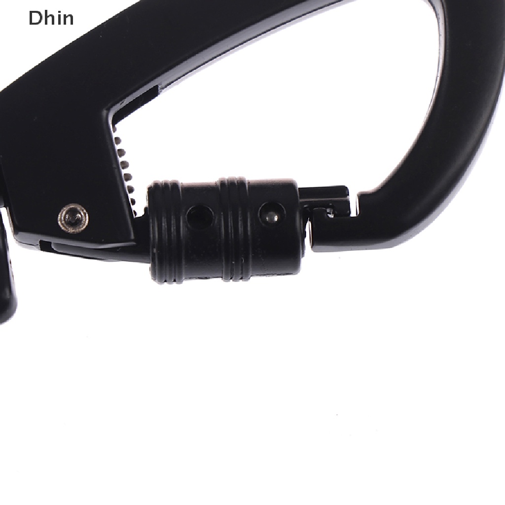 1 Móc Khóa Tự Động Dạng Chữ D Có Vòng Xoay Dùng Ngoài Trời