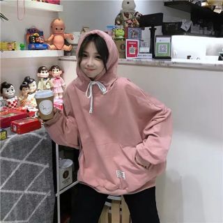 [ ẢNH THẬT ] Áo Hoodie Basic Form Rộng Màu Pastel Ulzzang