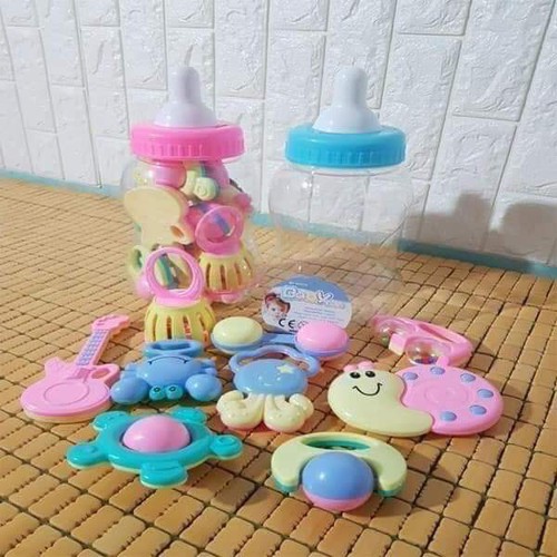 BÌNH TY BABY TOY XÚC XẮC 9 MÓN CHO BÉ