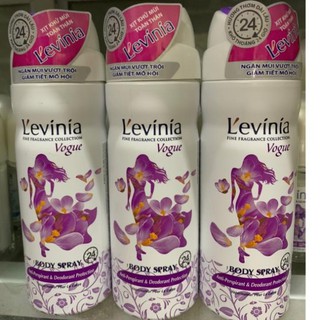Xịt khử mùi levinia 200ml