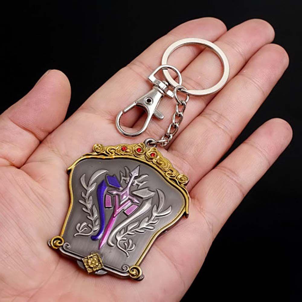 Qqmall Vòng Cổ Choker Kim Loại Mặt Hình Anime Trái Tim GenshinImpact Game Genshin Cá Tính Sáng Tạo Cho Nam