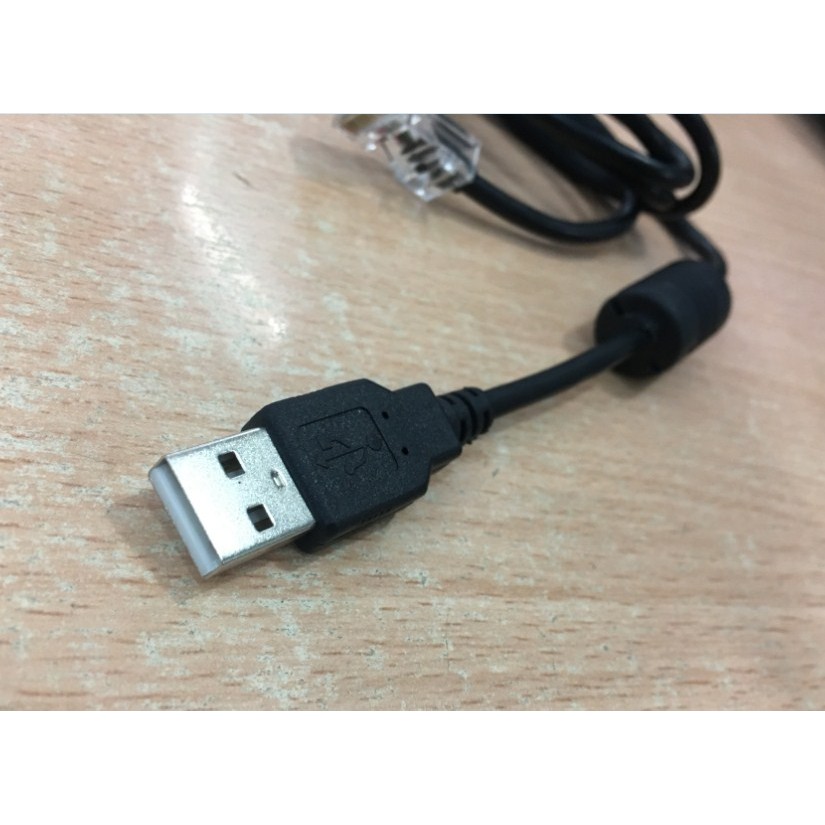 Cáp Máy Đọc Quét Mã Vạch Zebra Motorola Symbol USB to RJ50