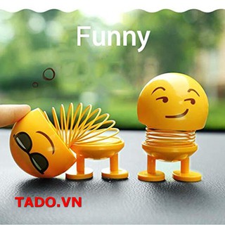 [ giá rẻ ] Emoji lò xo lắc đầu, lắc lư, nhún nhảy cực hót vui nhộn GD526