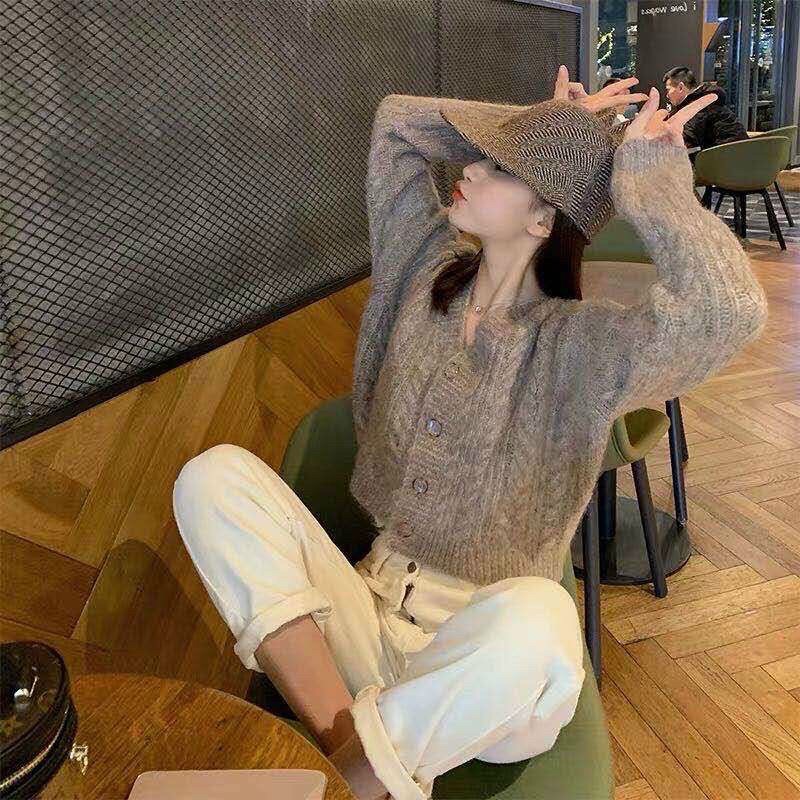 ÁO KHOÁC CARDIGAN LEN LÔNG THỎ CAO CẤP NỮ CD555 | BigBuy360 - bigbuy360.vn