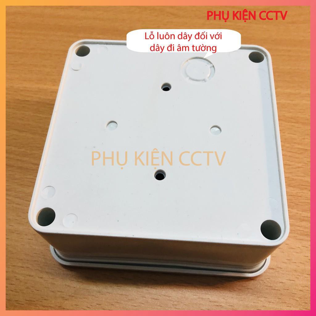 [Combo] Thùng 100c Hộp kĩ thuật, Hộp nối 5x11x11cm dùng cho Camera