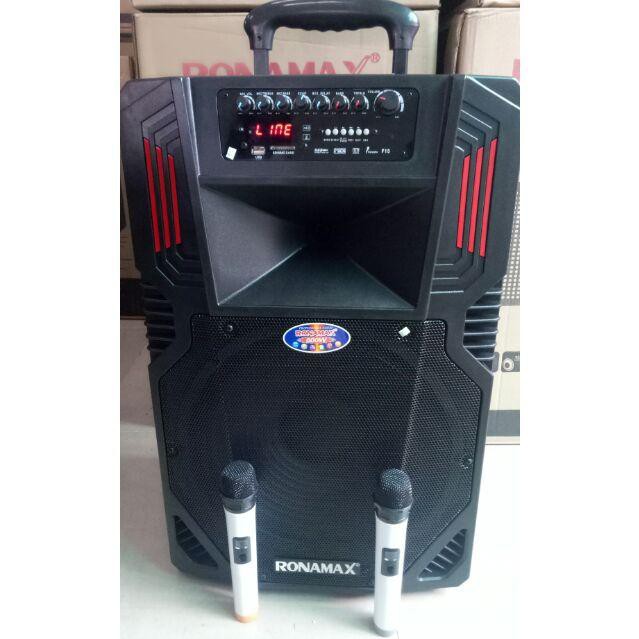 Loa Karaoke LOA 4 TẤC RONAMAX F15 Loa Kẹo Kéo