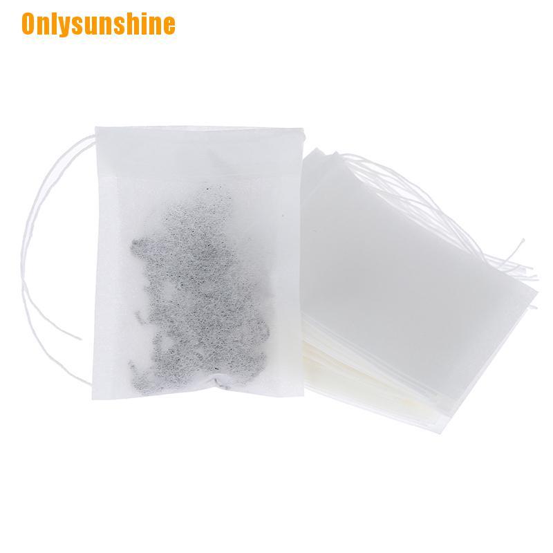 Bộ 100 Túi Lọc Trà Có Dây Rút Tiện Lợi