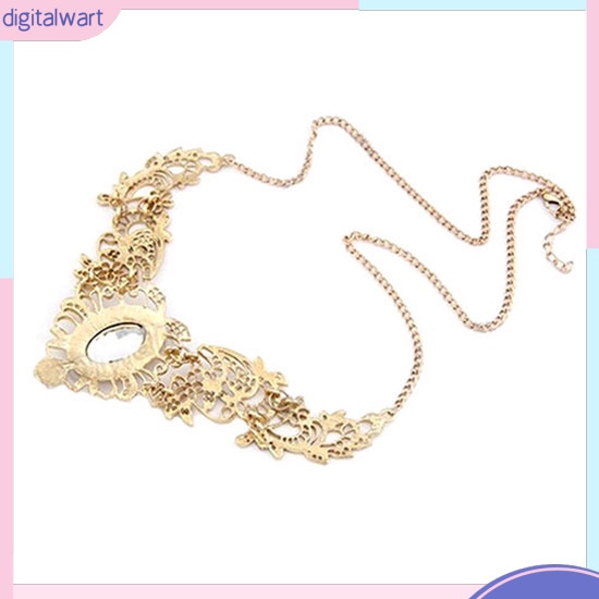 Dây Chuyền Đính Đá Kiểu Dáng Sang Trọng Thanh Lịch Dành Cho Nữ