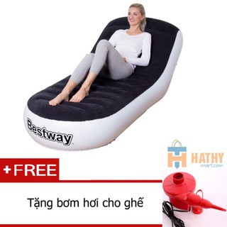 Ghế hơi bestway hàng chính hãng tặng kèm bơm điện