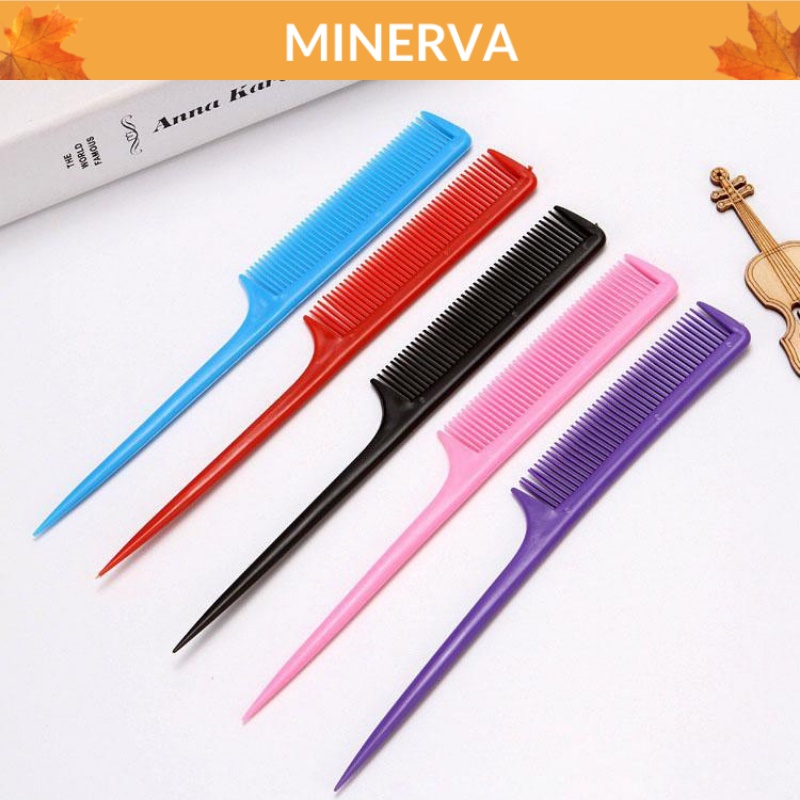 [GIA DỤNG] Lược nhựa rẽ ngôi đầu nhọn dụng cụ làm tóc