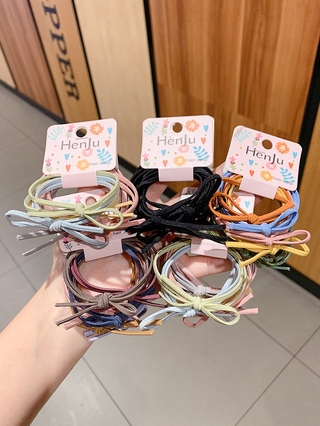 Set 6/8 dây buộc tóc dễ thương cho nữ