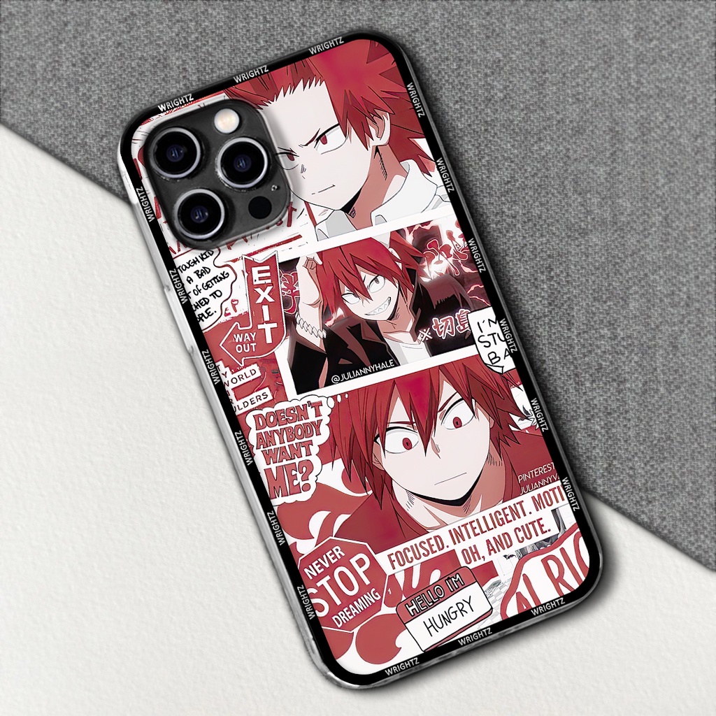 Ốp lưng iphone anime My Hero Academia Bakugo Kirishima phụ kiện điện thoại thời trang