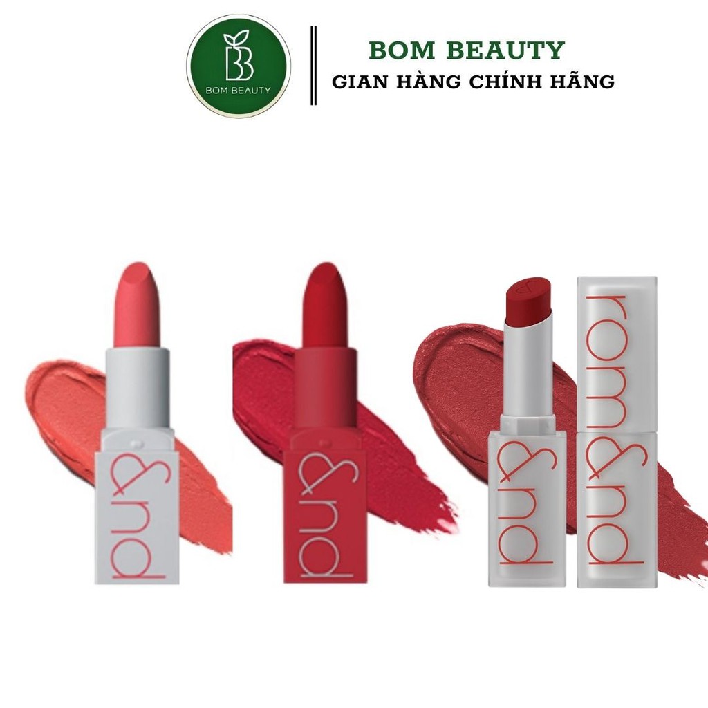 Son thỏi lì Romand Zero Gram Matte Lipstick new (old/new)