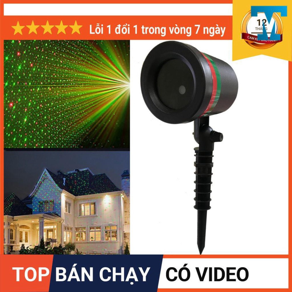 Đèn Chiếu Laze Ngoài Trời STAR SHOWER 🚦FREESHIP🚦 Đẹp Lung Linh Tiết Kiệm kunkun