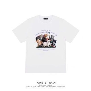 [ORDER] Áo Phông Make It Rain Kittens Oversize