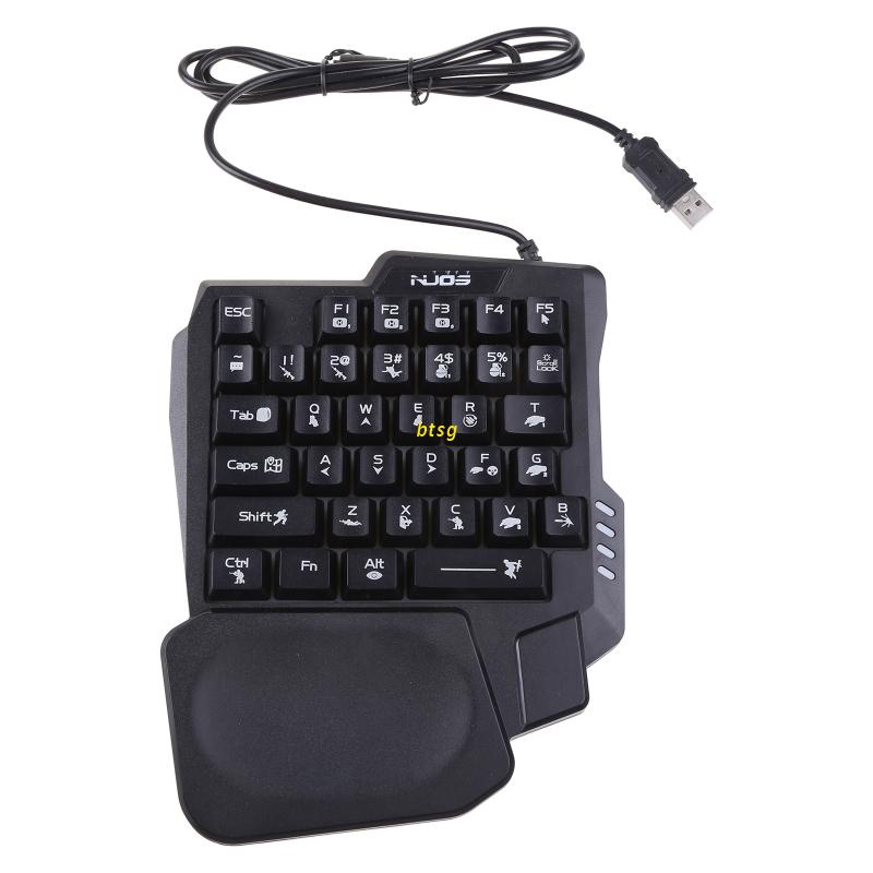 Bàn phím cơ chơi game một phím 35 phím có đèn RGB