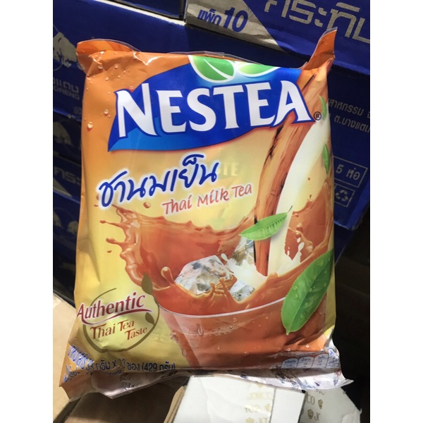 Trà Sữa Nestea Thai Milk Tea Instant Mixed Powder 429g