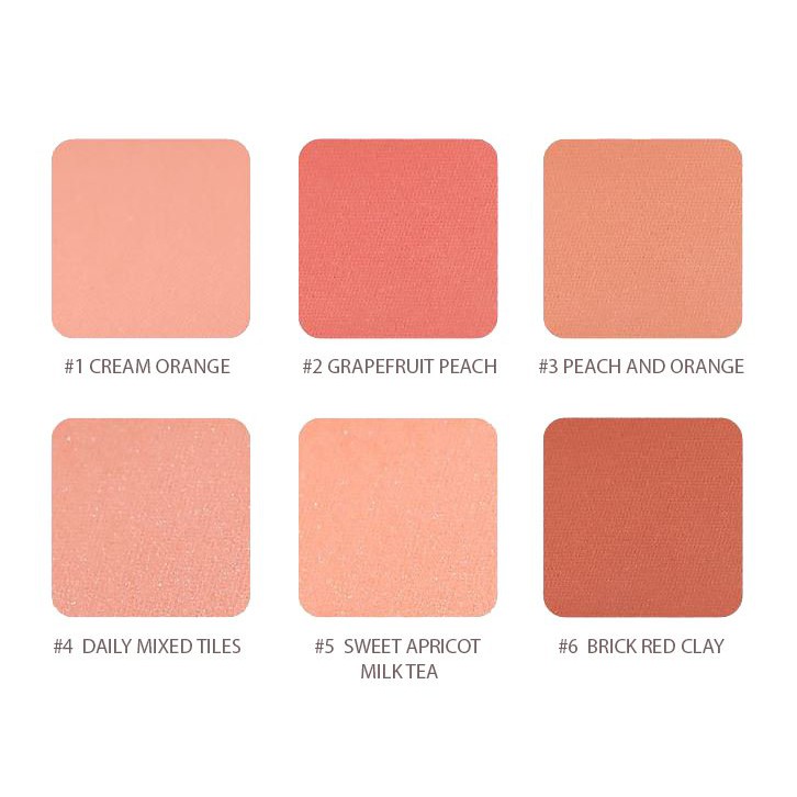 Phấn má ✨NỘI ĐỊA TRUNG✨ Màu cực yêu (có màu nhũ) dành cho mọi loại da- BRUSHER SO CUTE COLOUR | BigBuy360 - bigbuy360.vn