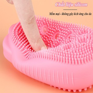 BÔNG TẮM SILICON TẠO BỌT