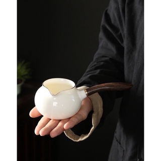 Tống chuyên trà bằng sứ Bạch Định Cảnh Đức Trần