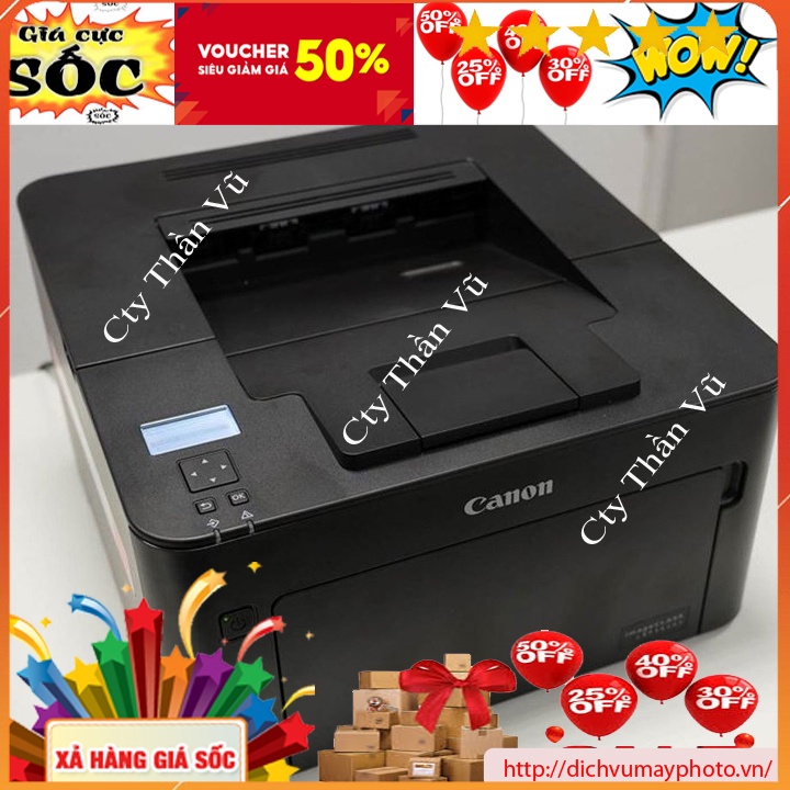 Máy in Laser đen trắng Canon LBP 161DN mới 100% có in mạng in đảo mặt tự động bảo hành 12 tháng Shop MVP Thăng Long